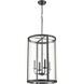 Aydenn 4 Light 15.75 inch Matte Black Indoor Pendant Ceiling Light